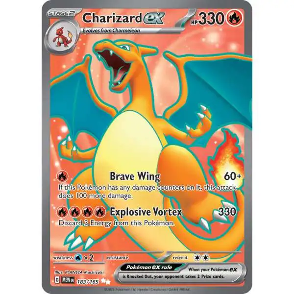 Pokemon Scarlet & Violet 151 Ultra Rare Charizard ex #183