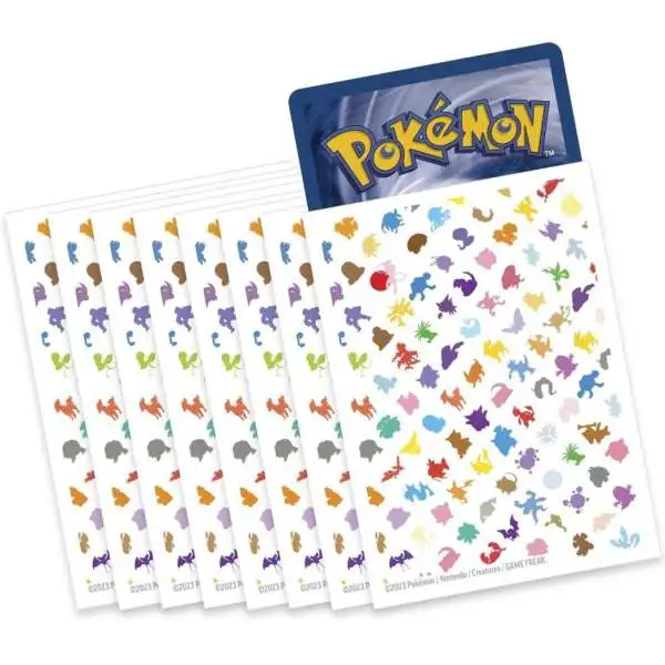 Scarlet & Violet Pokemon 151 Card Sleeves [65 Count]