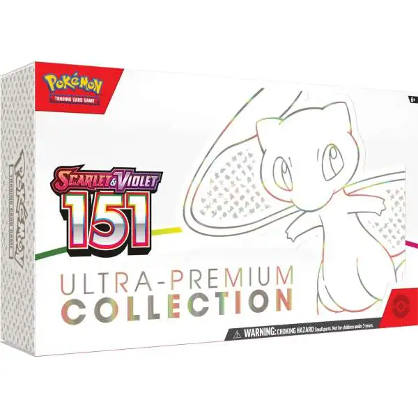 Scarlet & Violet Pokemon 151 Ultra Premium Collection Box [ENGLISH, 16 Booster Packs & More]