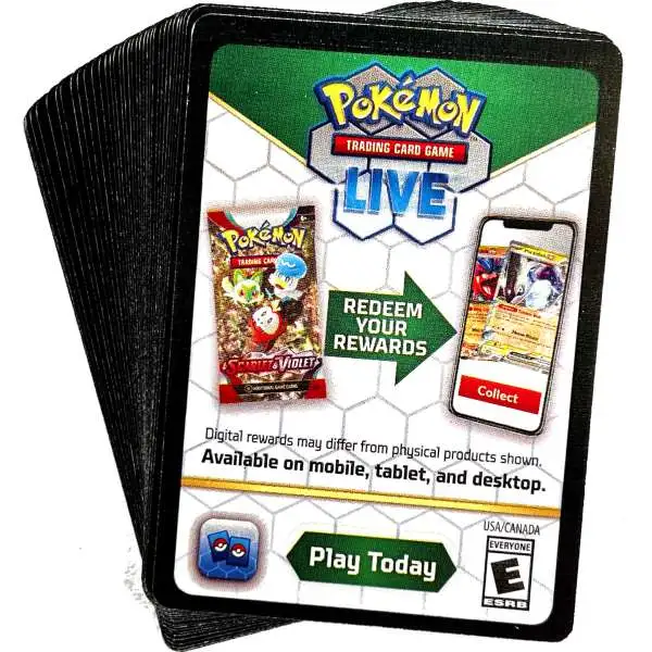 Pokemon Trading Card Game Temporal Forces LOT of 36 TCG Online Code Cards