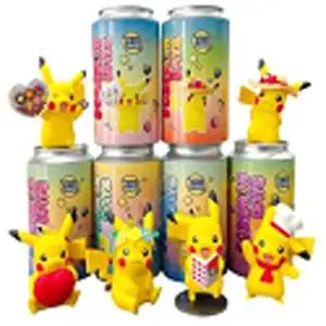 Pokemon Adorable Can Pikachu Mystery Figure [1 RANDOM Pikachu Figure!]