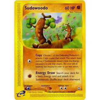 Pokemon Aquapolis Rare Sudowoodo #36