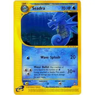 Pokemon Aquapolis Uncommon Seadra #58 [Lightly Played]