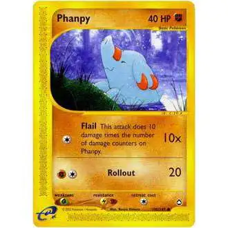 Pokemon Aquapolis Common Phanpy #100