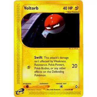Pokemon Aquapolis Common Voltorb #115
