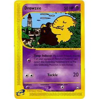 Pokemon Aquapolis Common Drowzee #74 [Moderately Played]