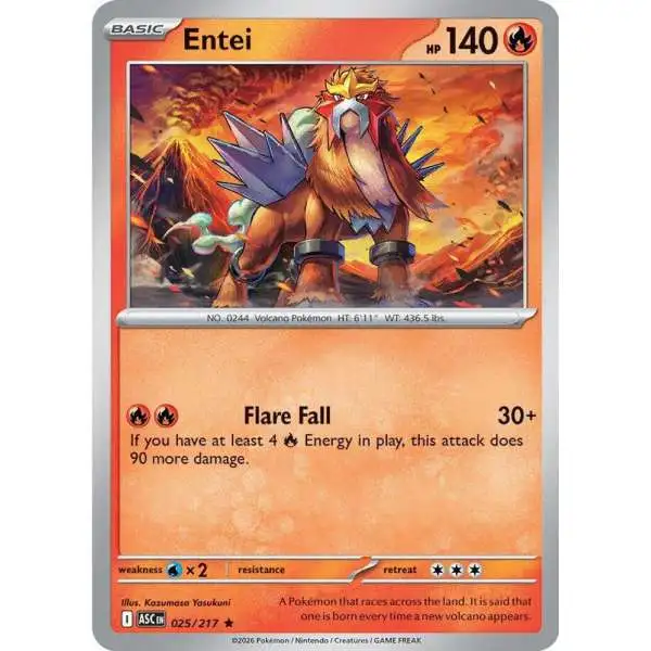 rare entei pokemon card - (34) - Wizards Black Star Promos Colorless Artist Entei - 030/197 Obsidian Flames