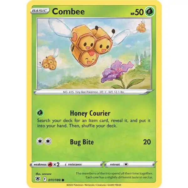 Pokemon Trading Card Game Sword & Shield Astral Radiance Common Combee #11