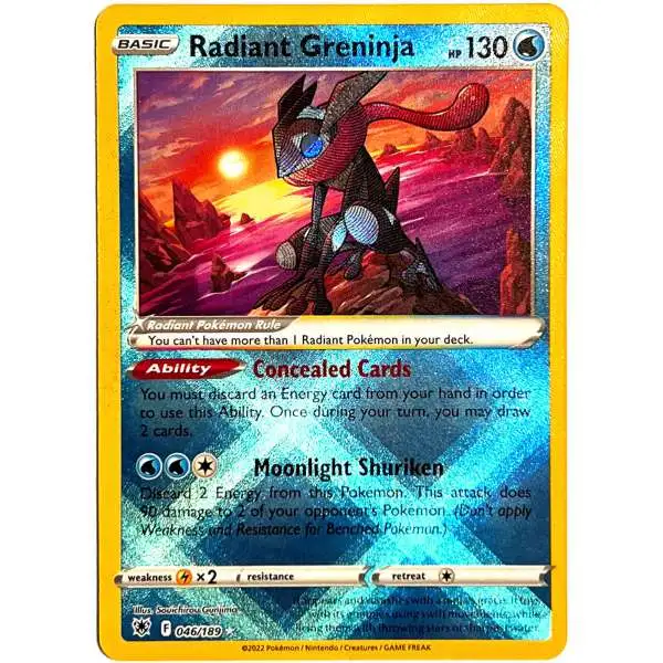 what is the rarest radiant pokemon card Top 5 Most VALUABLE Greninja Cards Since Pokemon's Chaos Rising Release  This one goes out to all OG Greninja fansHappy Chaos Rising release day!!!  Pokemon Trading Card Game Sword