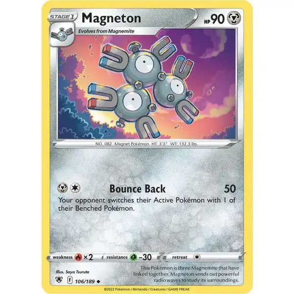 Pokemon Trading Card Game Sword & Shield Astral Radiance Uncommon Magneton #106