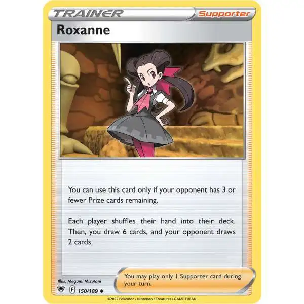 Pokemon Trading Card Game Sword & Shield Astral Radiance Uncommon Roxanne #150