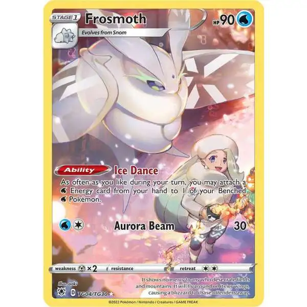 Pokemon Trading Card Game Sword & Shield Astral Radiance Ultra Rare Frosmoth TG04 [Trainer Gallery] [Lightly Played]