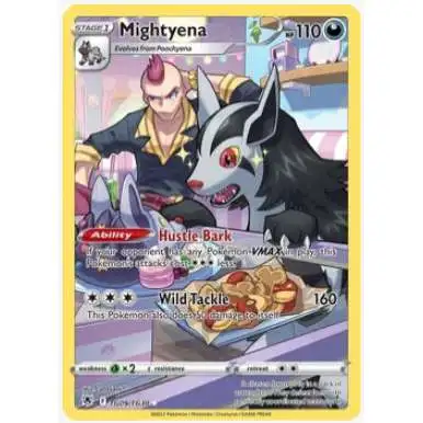 Pokemon Trading Card Game Sword & Shield Astral Radiance Ultra Rare Mightyena TG09 [Trainer Gallery]