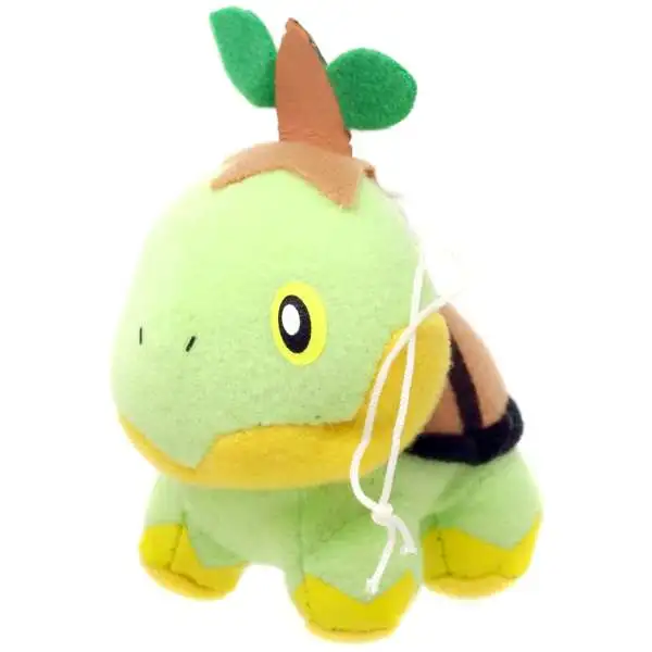 Pokemon Diamond & Pearl 3 Inch Turtwig Plush [Version 2]