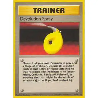 Pokemon Base Set Rare Devolution Spray #72 [Lightly Played]