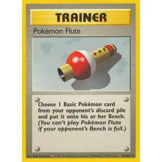 Base Set Uncommon Pokemon Flute #86