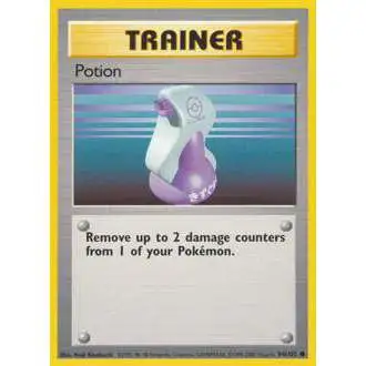 Pokemon Base Set Common Potion #94