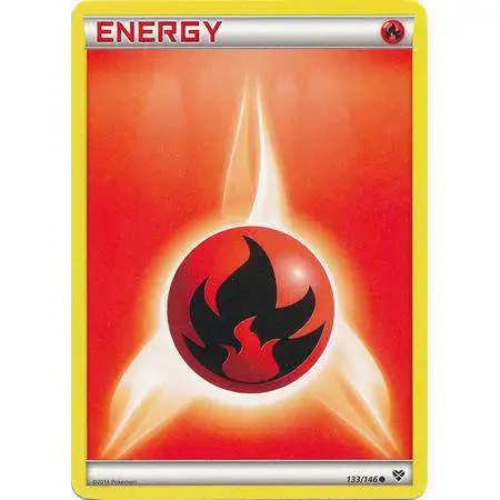 Pokemon Trading Card Game Common Basic Fire Energy