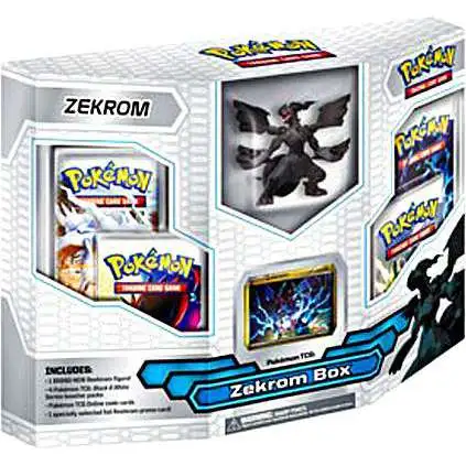 Pokemon Black & White Emerging Powers Zekrom Box [4 Booster Packs, Figure & Promo Card]