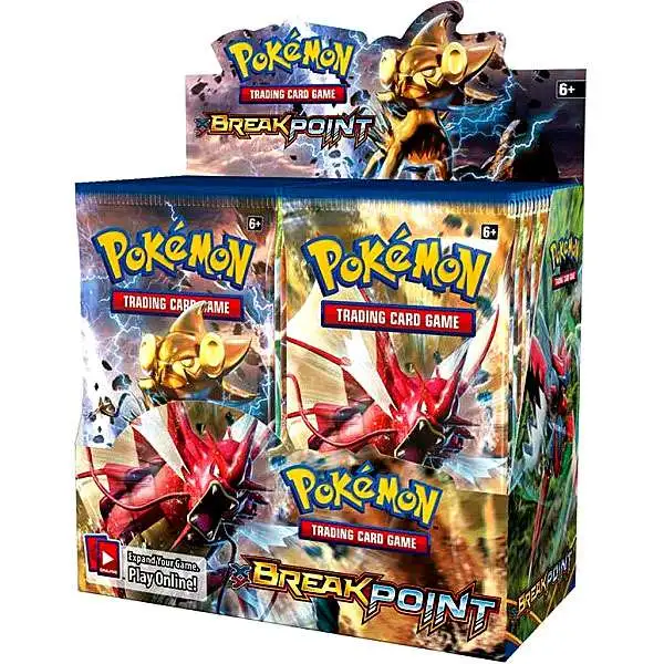 5-packs Pokemon XY Break Point Booster Trading Card Game Packs NEW SEALED 