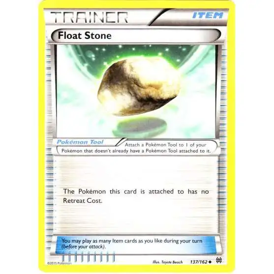 Pokemon Trading Card Game XY BREAKthrough Uncommon Float Stone #137