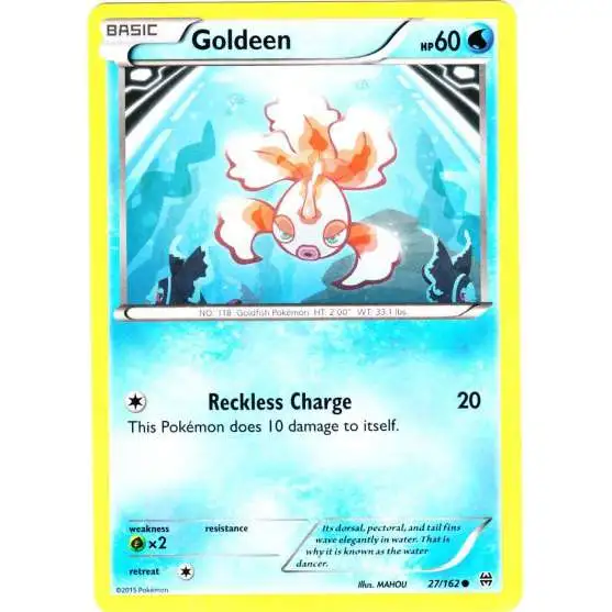 Pokemon Trading Card Game XY BREAKthrough Common Goldeen #27
