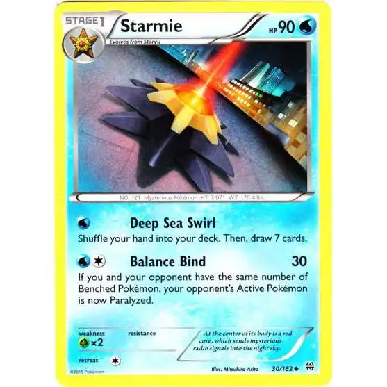 Pokemon Trading Card Game XY BREAKthrough Uncommon Starmie #30