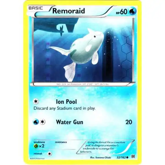 Pokemon Trading Card Game XY BREAKthrough Common Remoraid #32