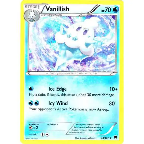 Pokemon Trading Card Game XY BREAKthrough Uncommon Vanillish #44
