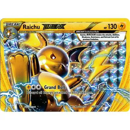 ライチュウBREAK XY BREAK Pokemon Trading Card Game XY BREAKthrough Single Card Rare BREAK
