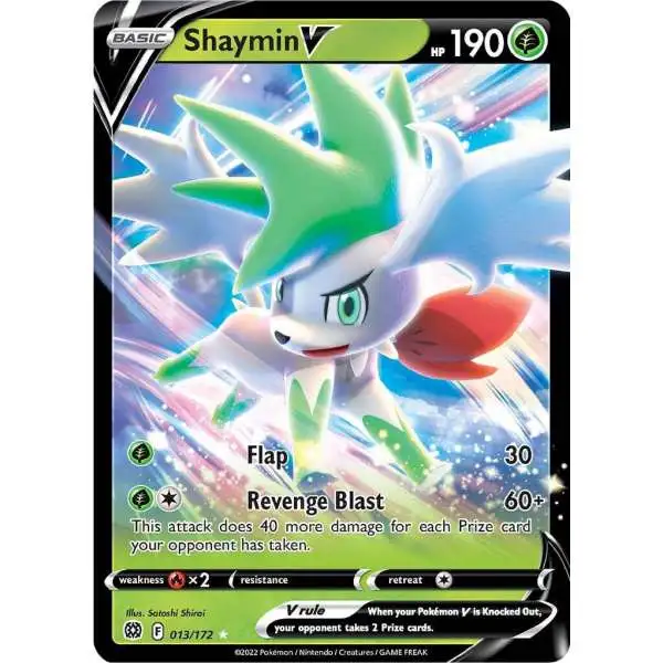 Pokemon Trading Card Game Sword & Shield Brilliant Stars Ultra Rare Shaymin V #13