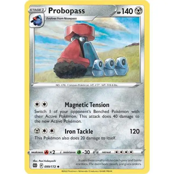 Pokemon Trading Card Game Sword & Shield Brilliant Stars Uncommon Probopass #99