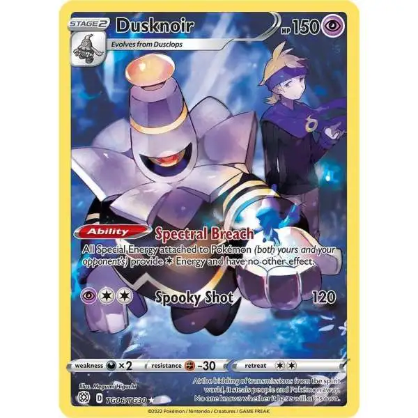 Pokemon Trading Card Game Sword & Shield Brilliant Stars Ultra Rare Dusknoir TG06 [Trainer Gallery]