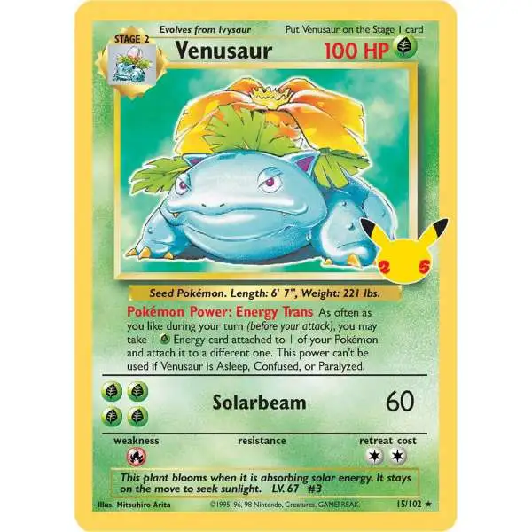 Pokemon Celebrations Classic Collection Venusaur #15