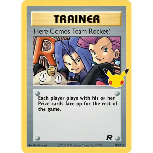 Pokemon Celebrations Classic Collection Here Comes Team Rocket! #15