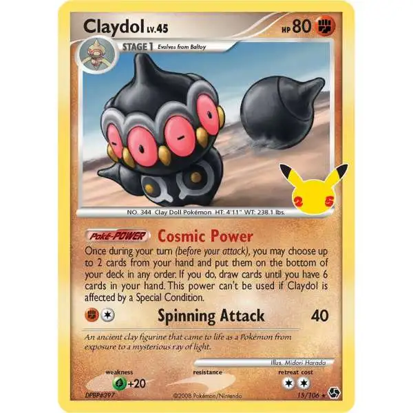 Pokemon Celebrations Classic Collection Claydol #15
