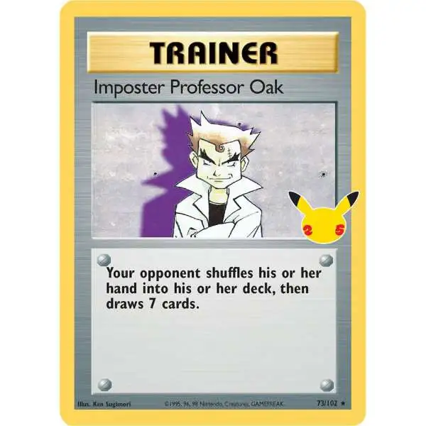 Pokemon Celebrations Classic Collection Imposter Professor Oak #73
