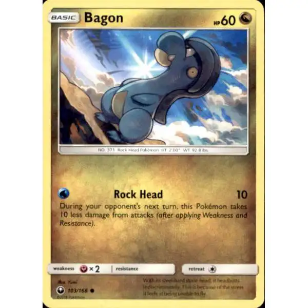 Pokemon Trading Card Game Celestial Storm Common Bagon #103