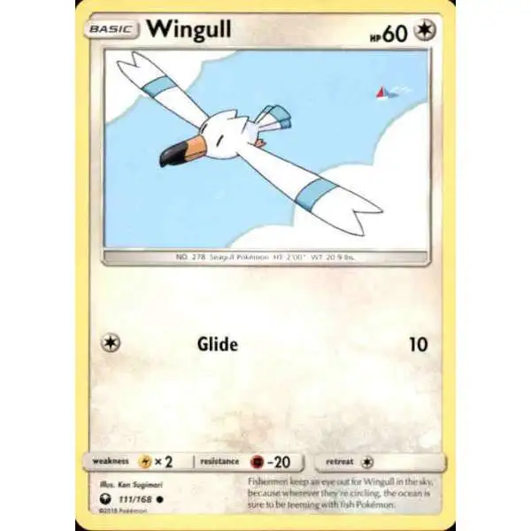 Pokemon Trading Card Game Celestial Storm Common Wingull #111
