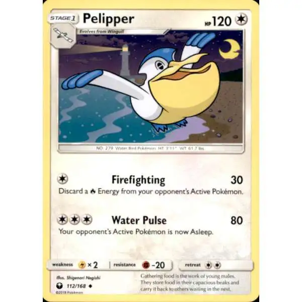 Pokemon Trading Card Game Celestial Storm Uncommon Pelipper #112