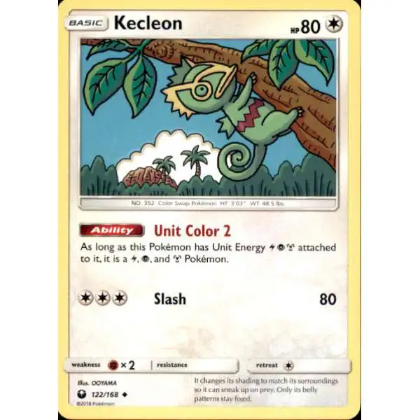 Pokemon Trading Card Game Celestial Storm Uncommon Kecleon #122