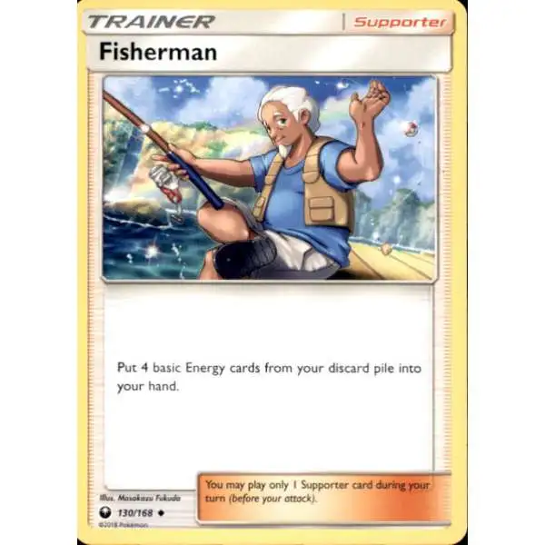 Pokemon Trading Card Game Celestial Storm Uncommon Fisherman #130