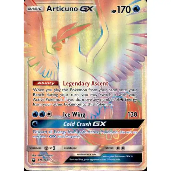 Articuno GX - 31/168 - Ultra Rare