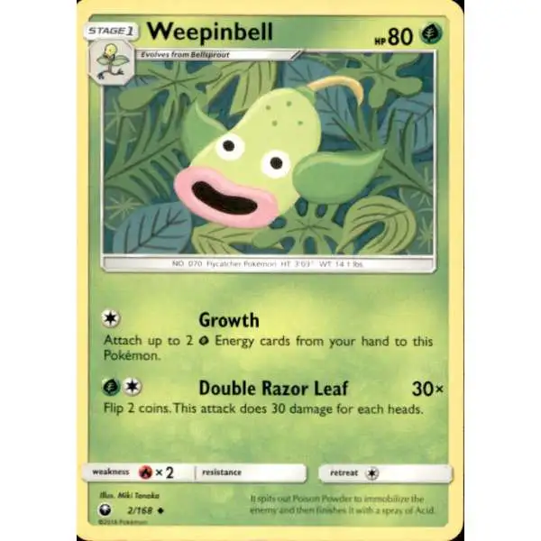 Pokemon Trading Card Game Celestial Storm Uncommon Weepinbell #2