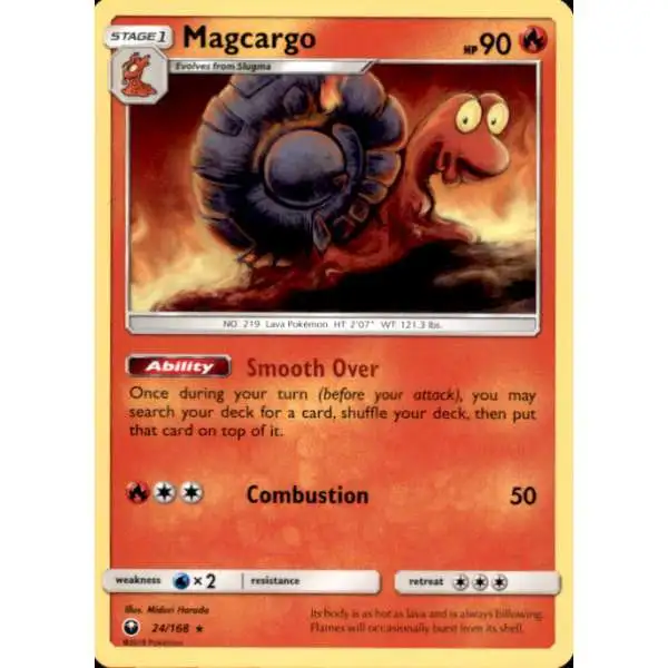 Pokemon Trading Card Game Celestial Storm Rare Magcargo #24