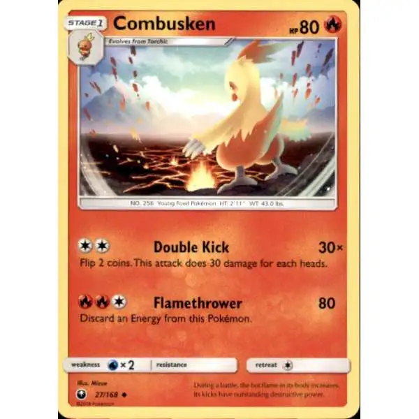 Pokemon Trading Card Game Celestial Storm Uncommon Combusken #27