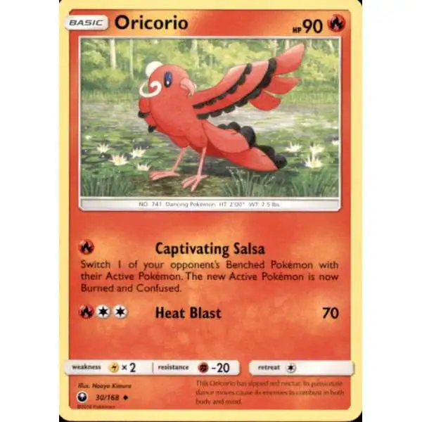 Pokemon Trading Card Game Celestial Storm Uncommon Oricorio #30