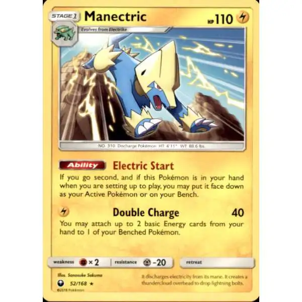 Pokemon Trading Card Game Celestial Storm Rare Manectric #52