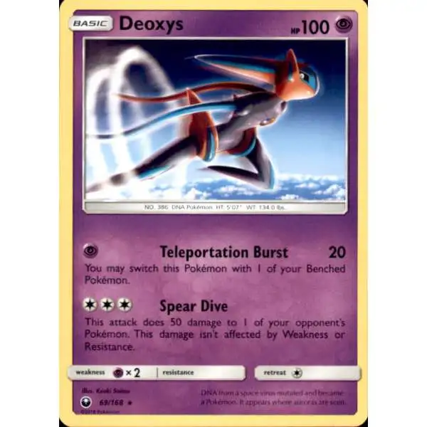 Pokemon Trading Card Game Celestial Storm Rare Deoxys #69
