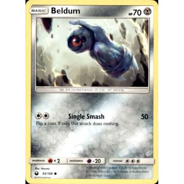 Pokemon Trading Card Game Celestial Storm Common Beldum #93